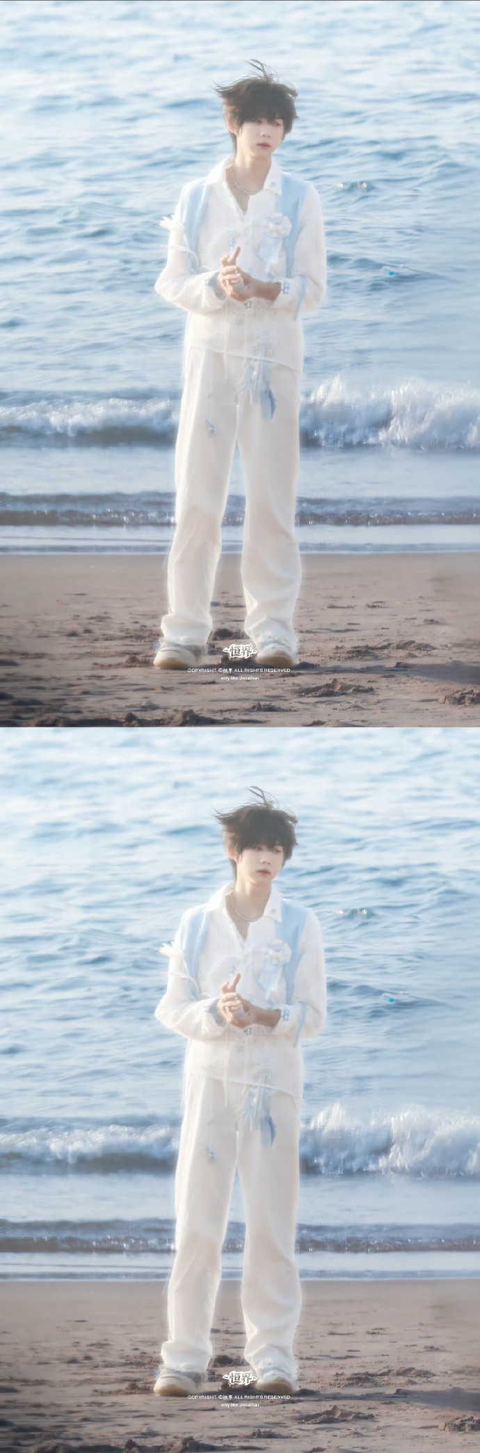 陳奕恒白衣炸毛/壹號娛樂